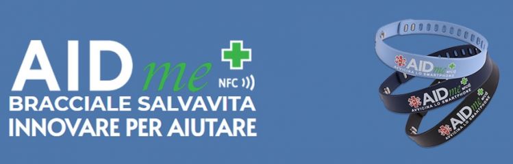 BRACCIALE SALVAVITA AIDme - MEDAGLIETTA SALVAVITA AIDmyPET